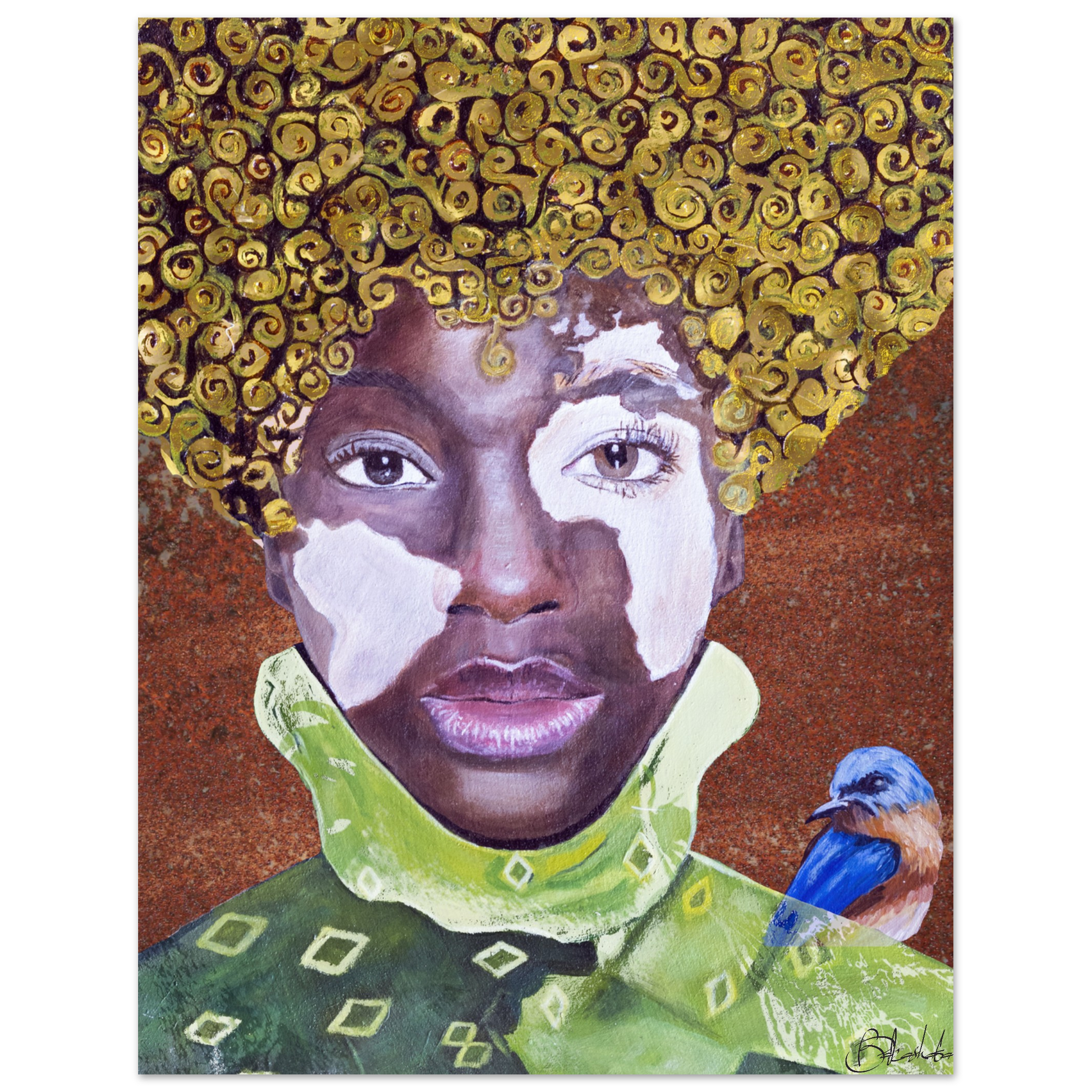 Malika | Earth | Poster - ROO7ED