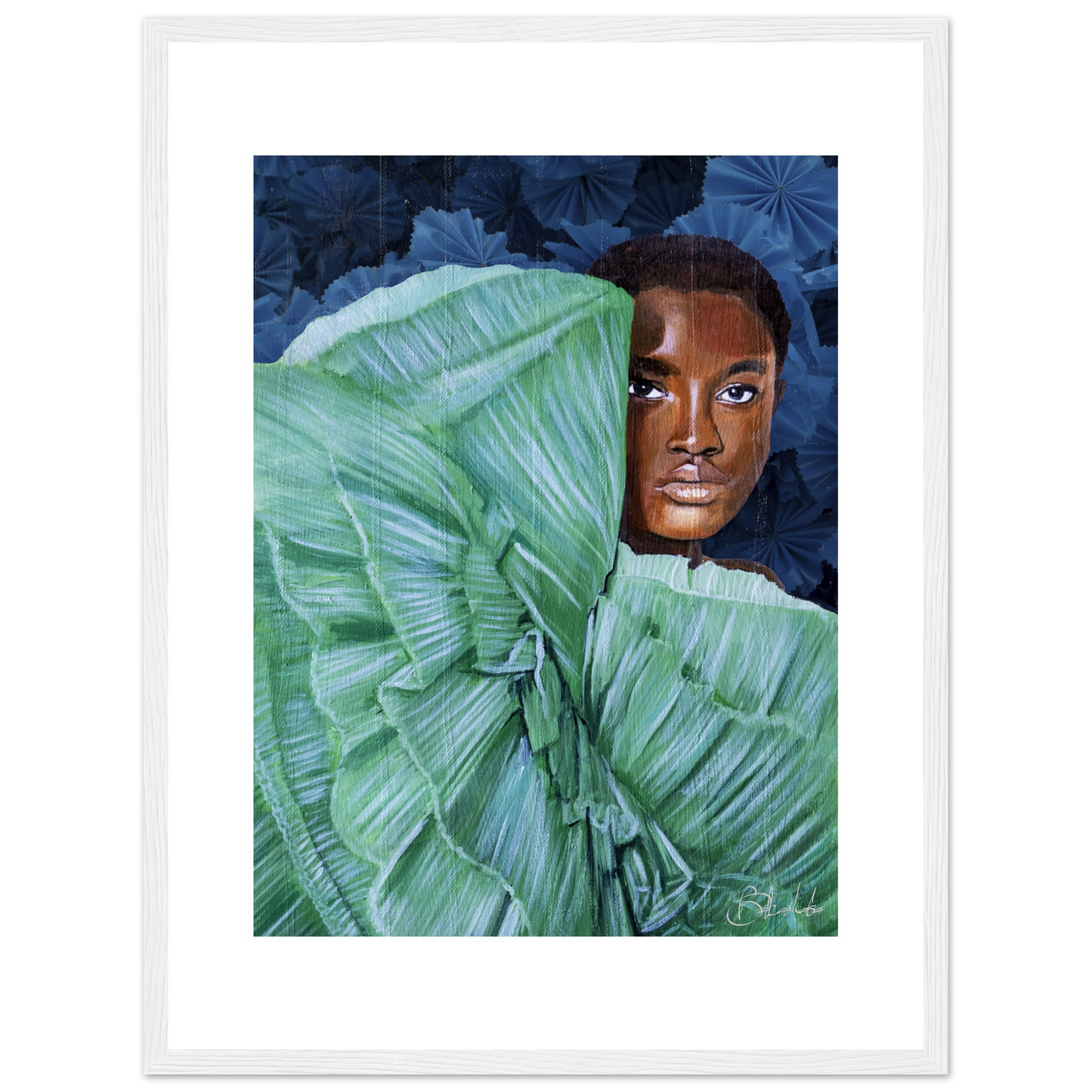 Peek a Boo | Blu Royal | Wooden - ROO7ED