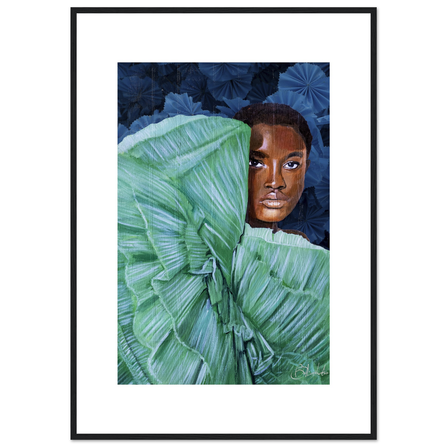 Peek a Boo | Blu Royal | Wooden - ROO7ED