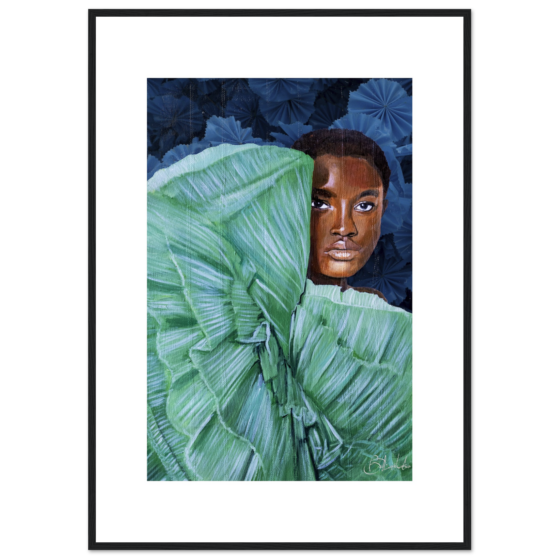 Peek a Boo | Blu Royal | Wooden - ROO7ED