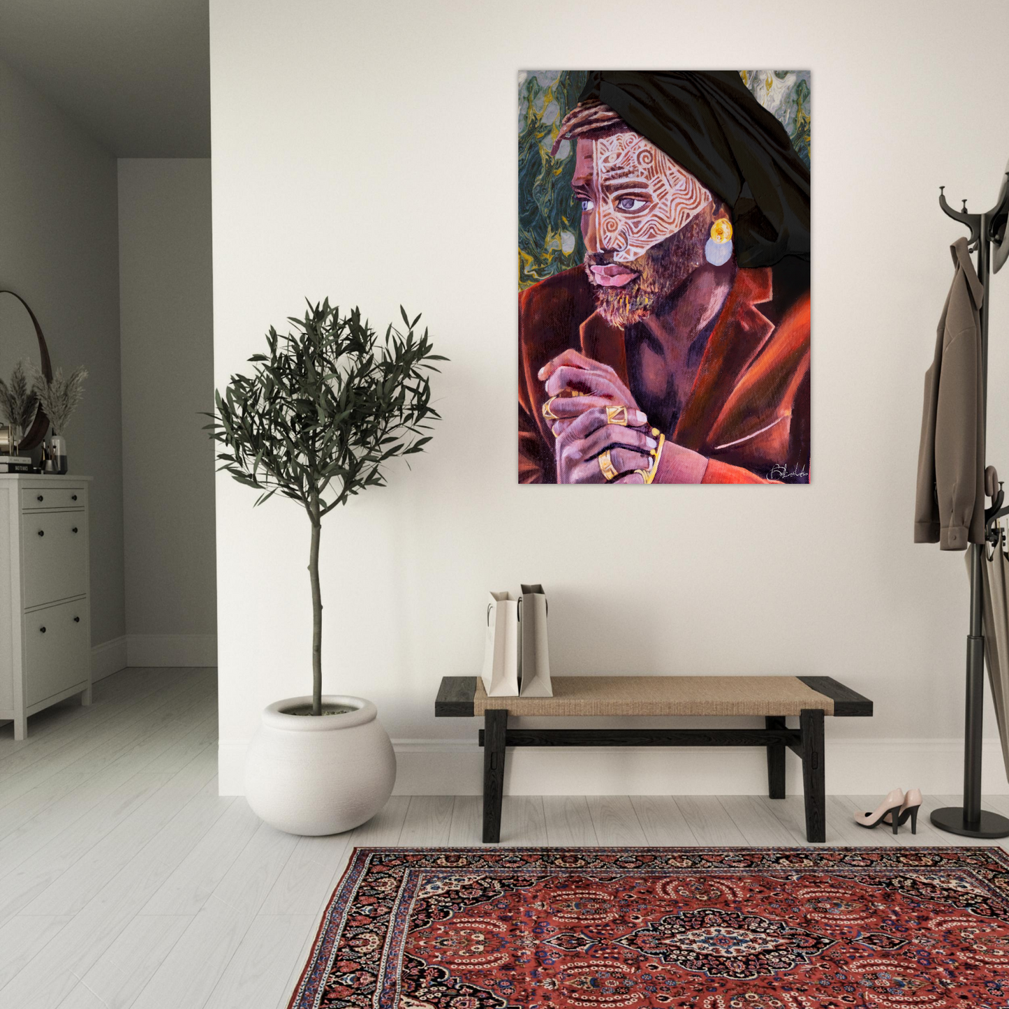 Resurgence | Fuoco Verde | Poster - ROO7ED