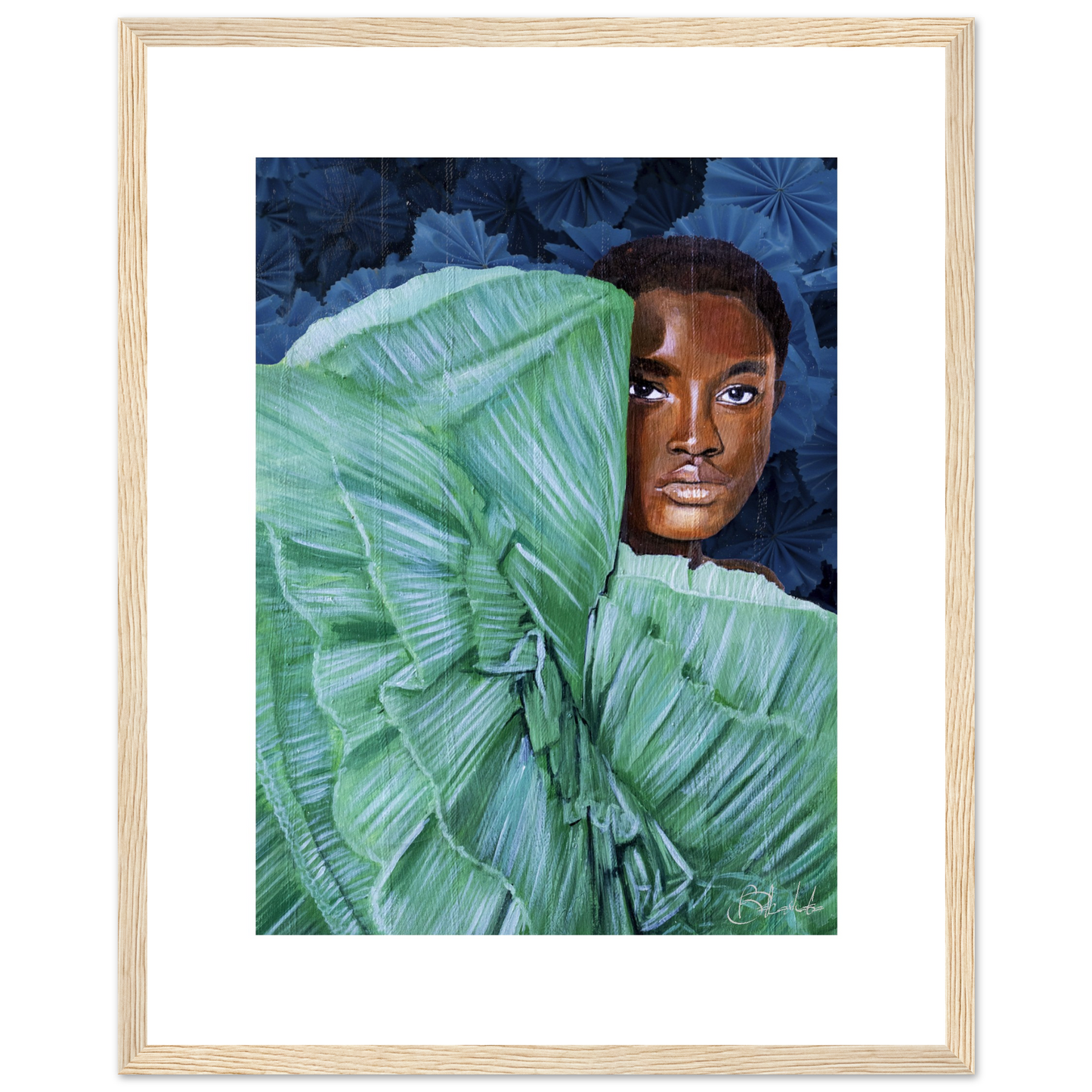 Peek a Boo | Blu Royal | Wooden - ROO7ED