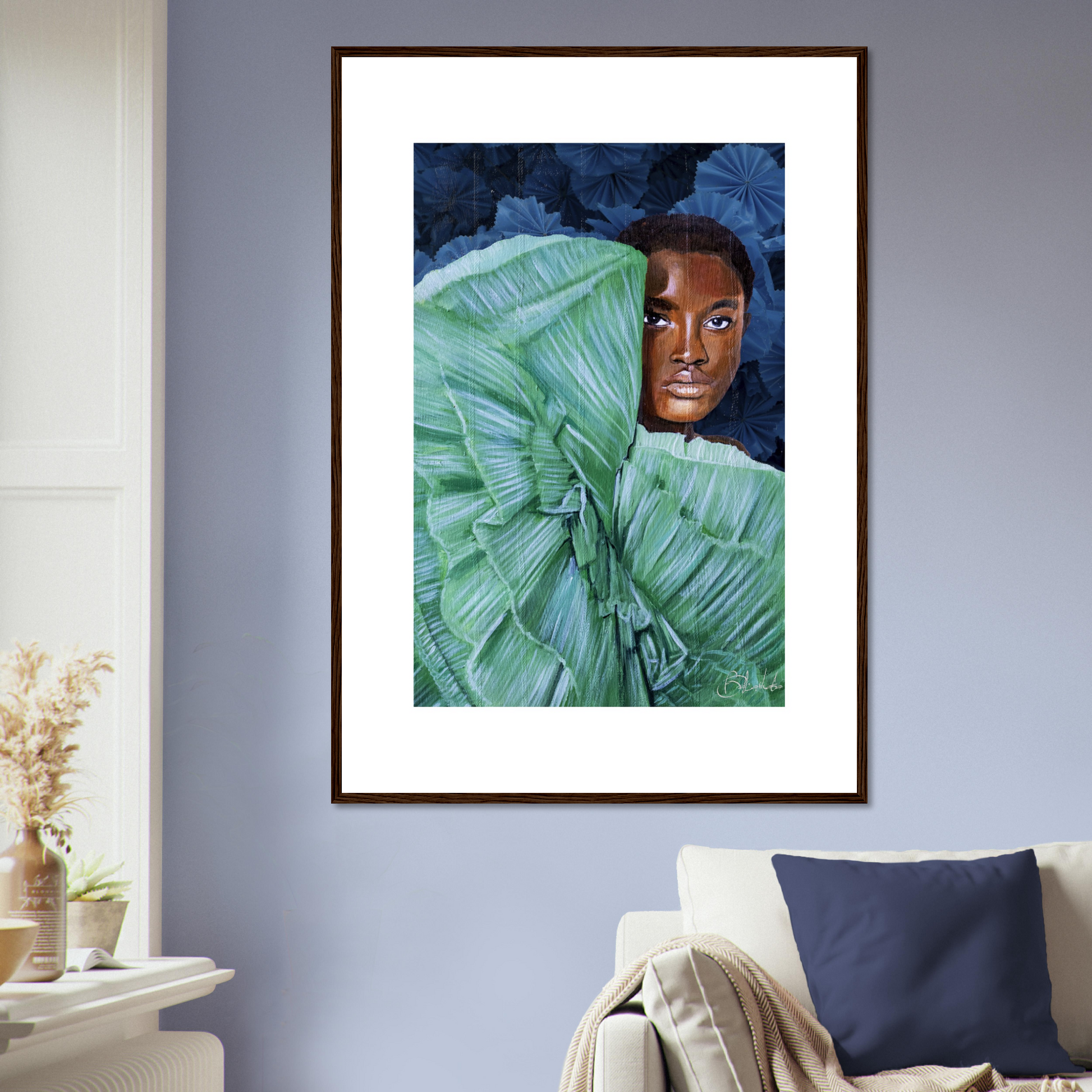 Peek a Boo | Blu Royal | Wooden - ROO7ED