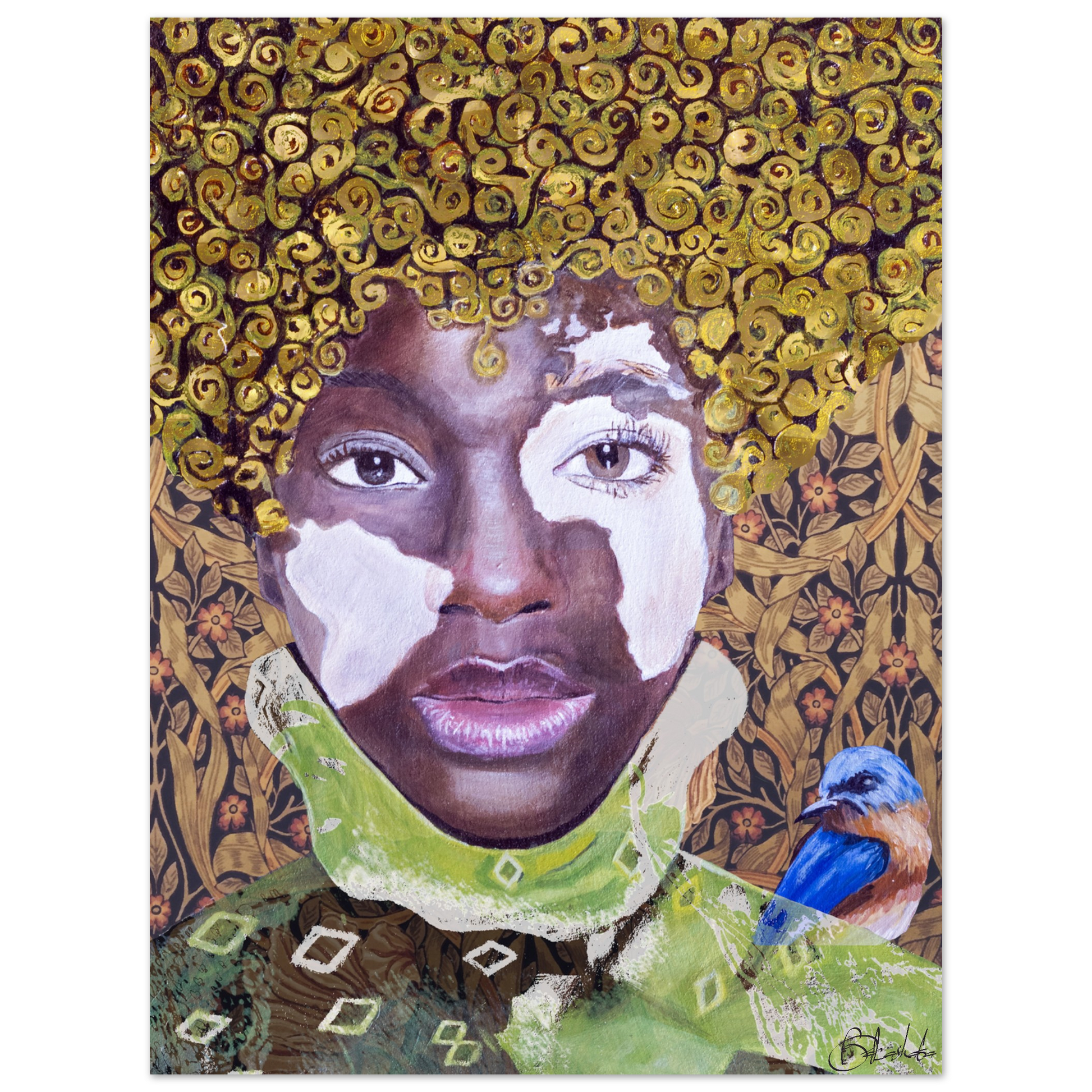 Malika | Secret Garden | Poster - ROO7ED