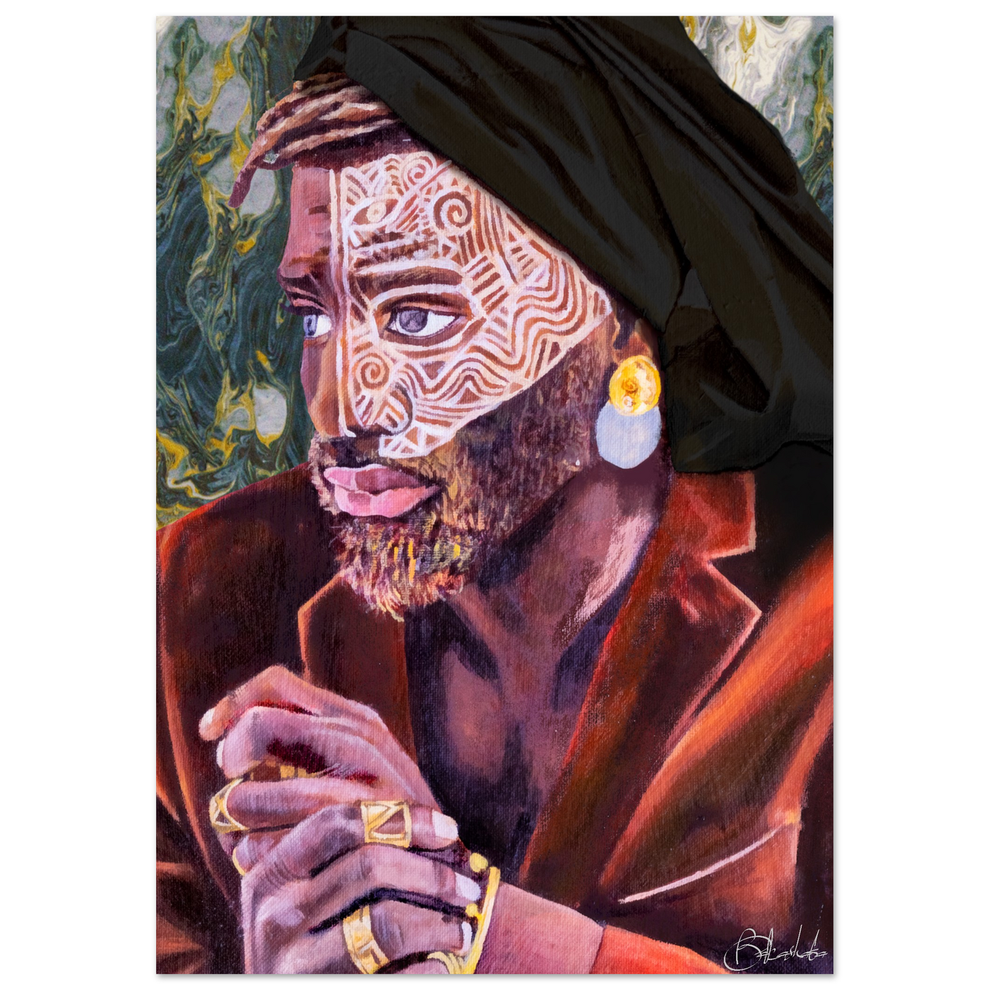 Resurgence | Fuoco Verde | Poster - ROO7ED