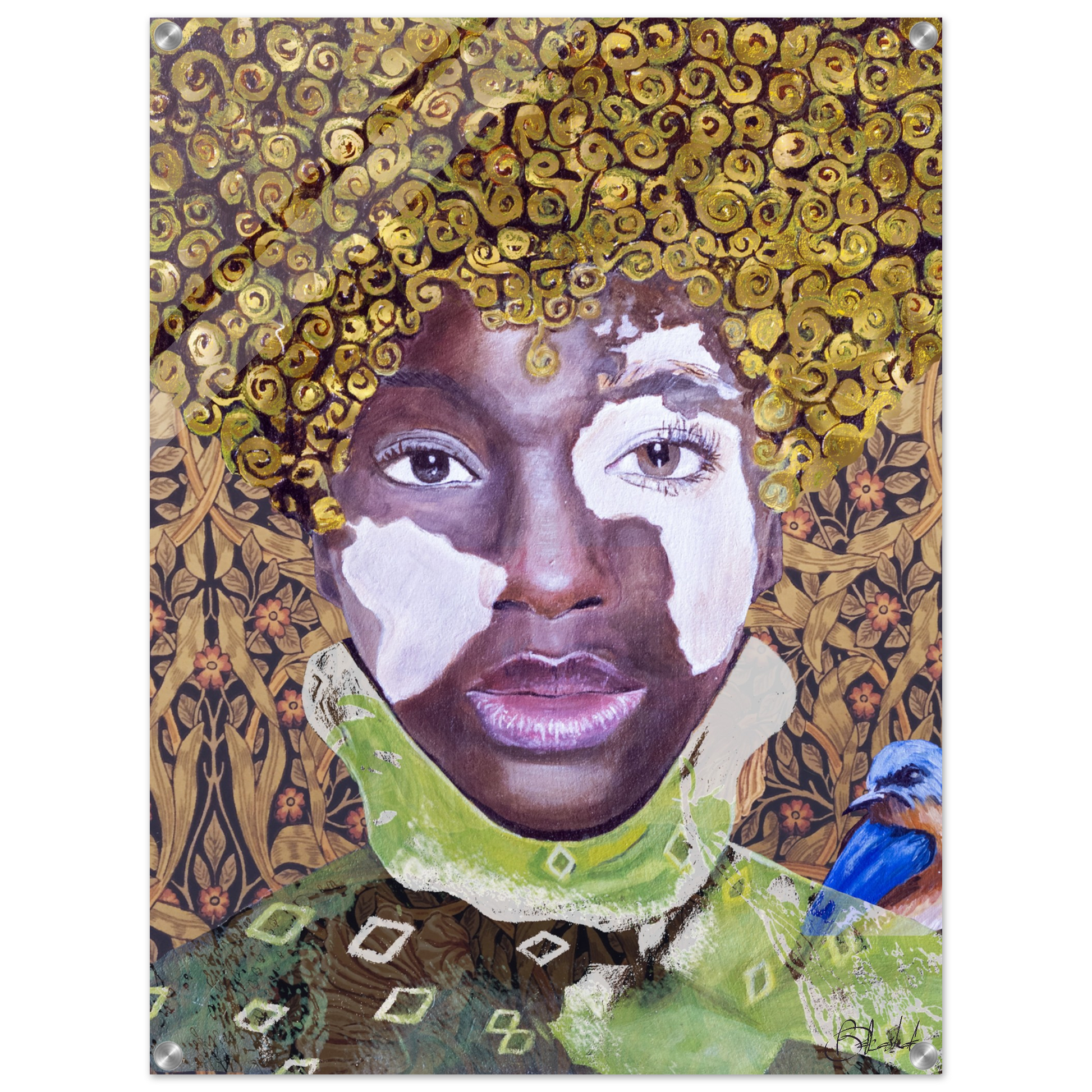 Malika | Secret Garden | Acrylic - ROO7ED