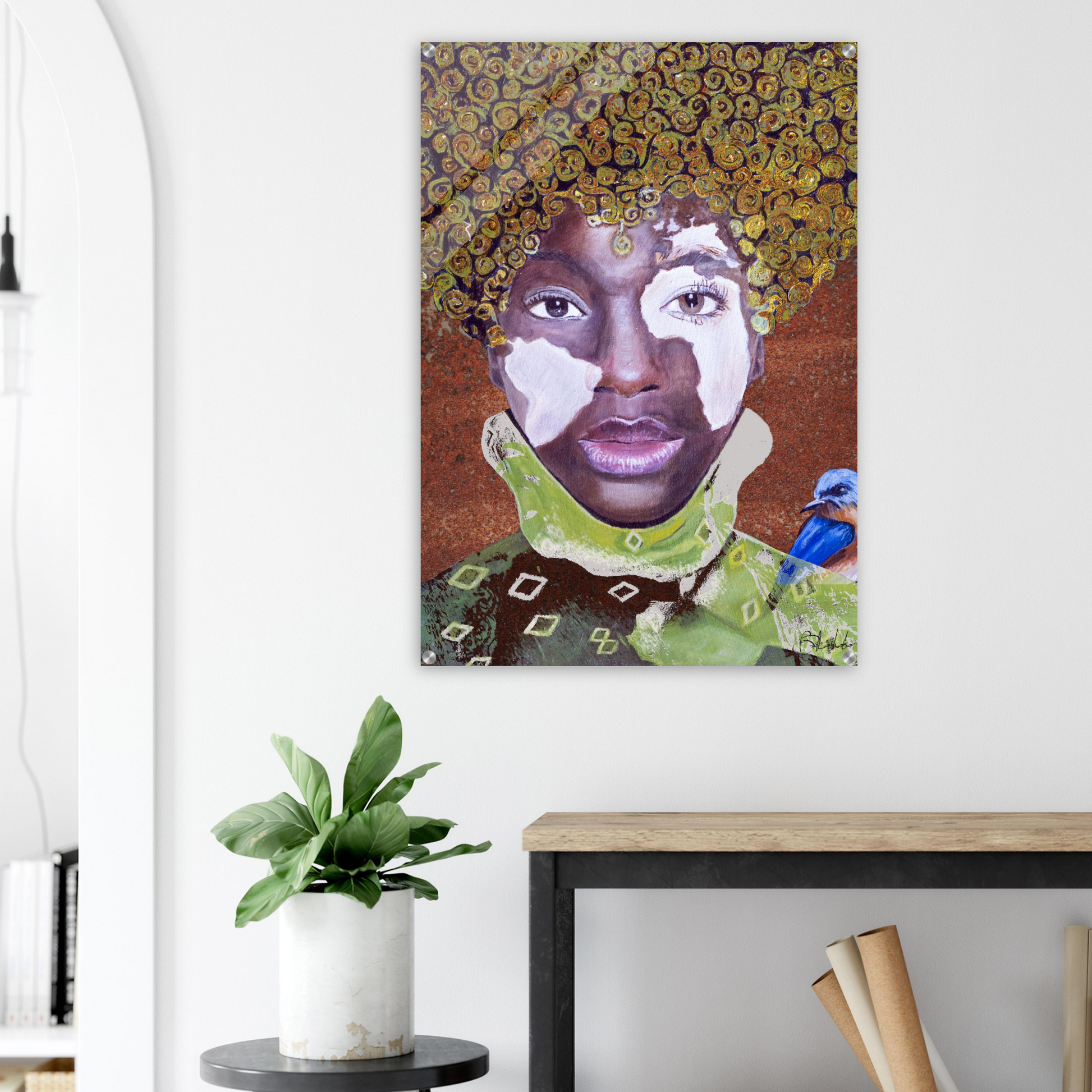 Malika | Earth | Acrylic - ROO7ED