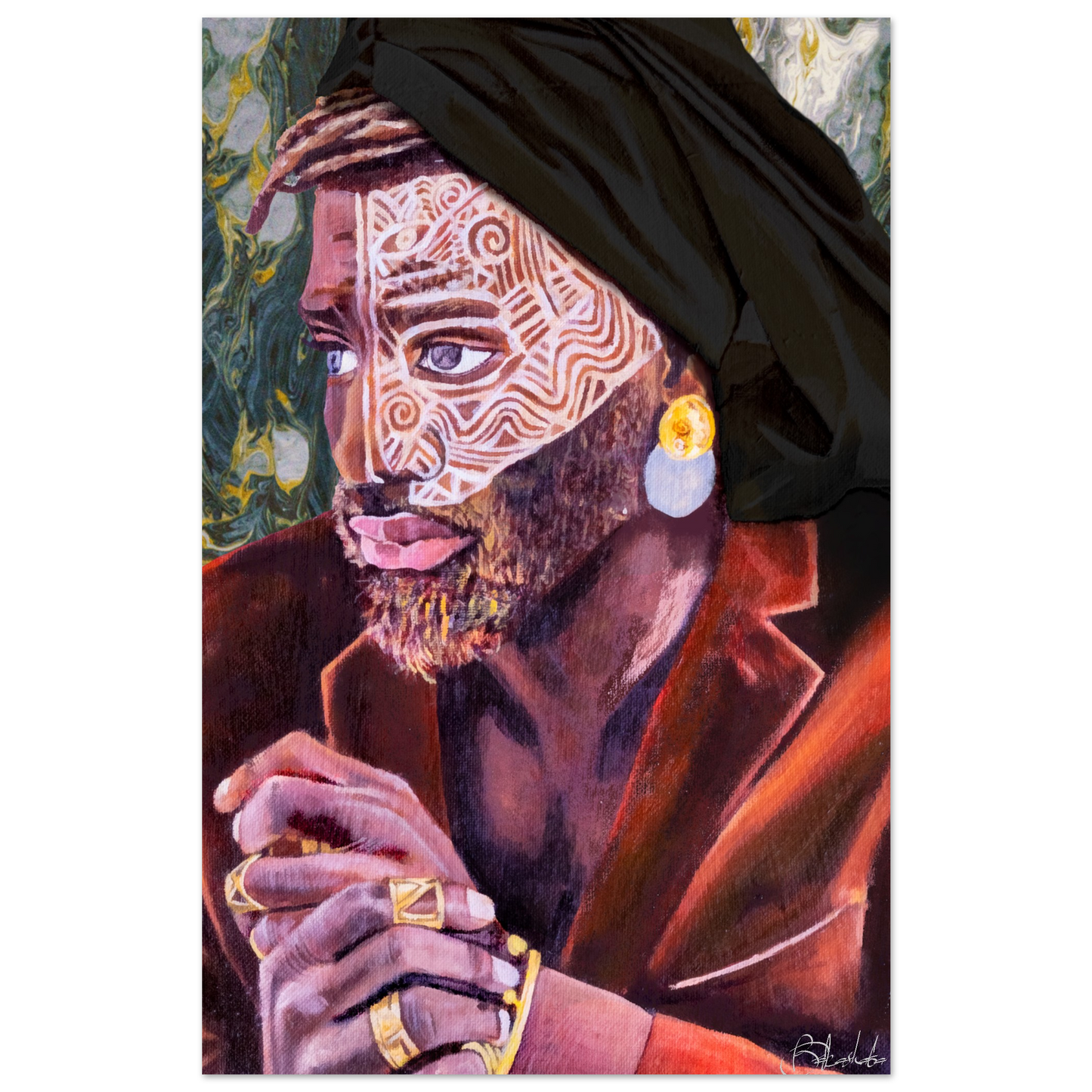 Resurgence | Fuoco Verde | Poster - ROO7ED