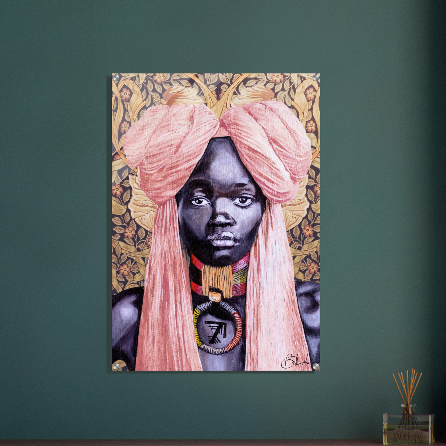 Potere | Secret garden | Acrylic - ROO7ED