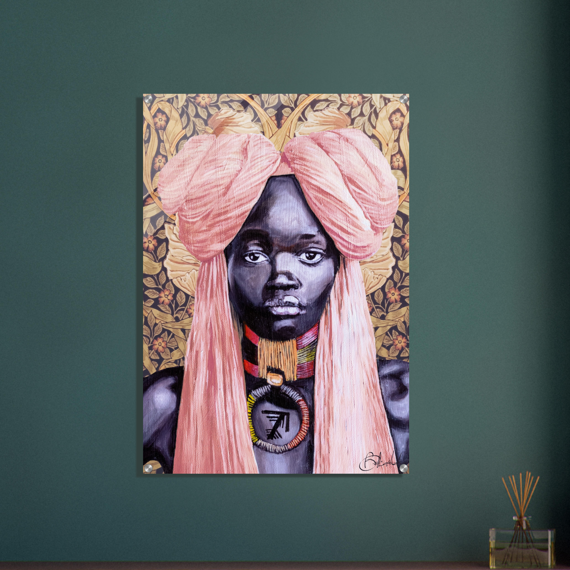 Potere | Secret garden | Acrylic - ROO7ED