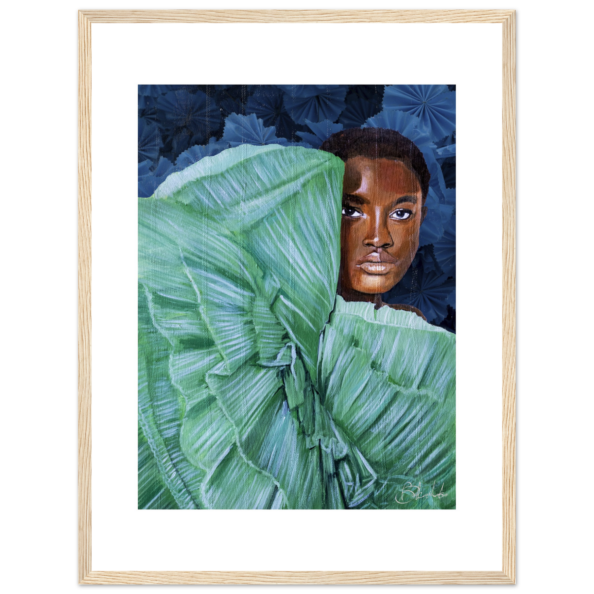 Peek a Boo | Blu Royal | Wooden - ROO7ED