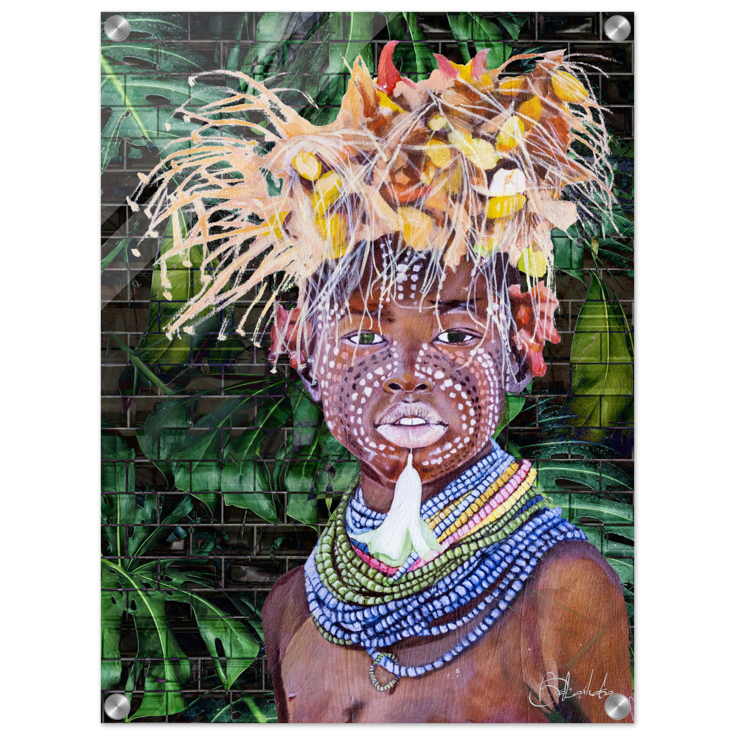 Child Adorned | Lush | Acrylic - ROO7ED