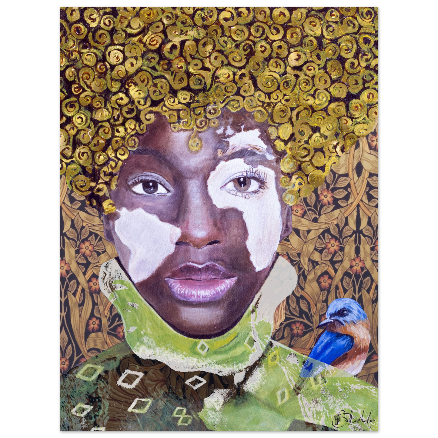 Malika | Secret Garden | Poster - ROO7ED