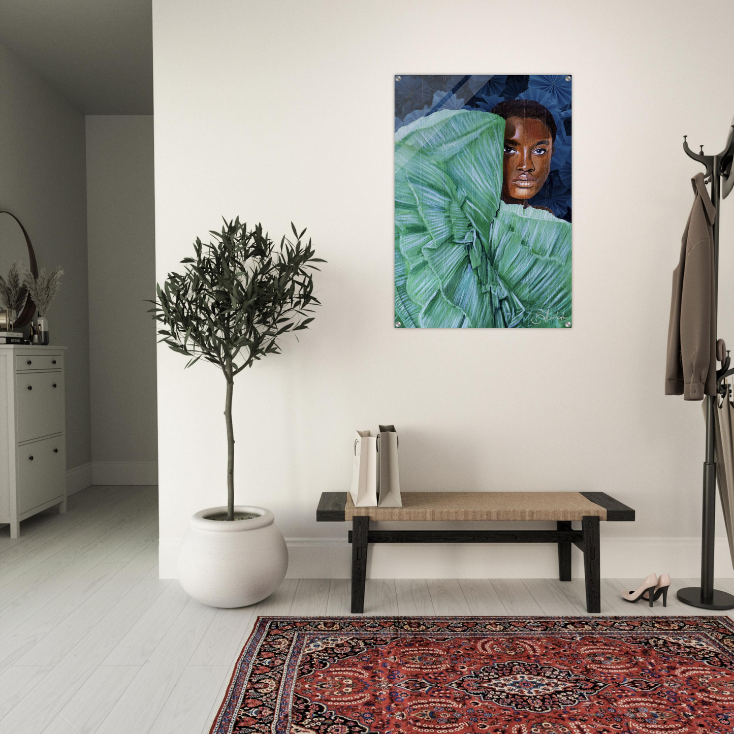 Peek a Boo | Blu Royal | Acrylic - ROO7ED