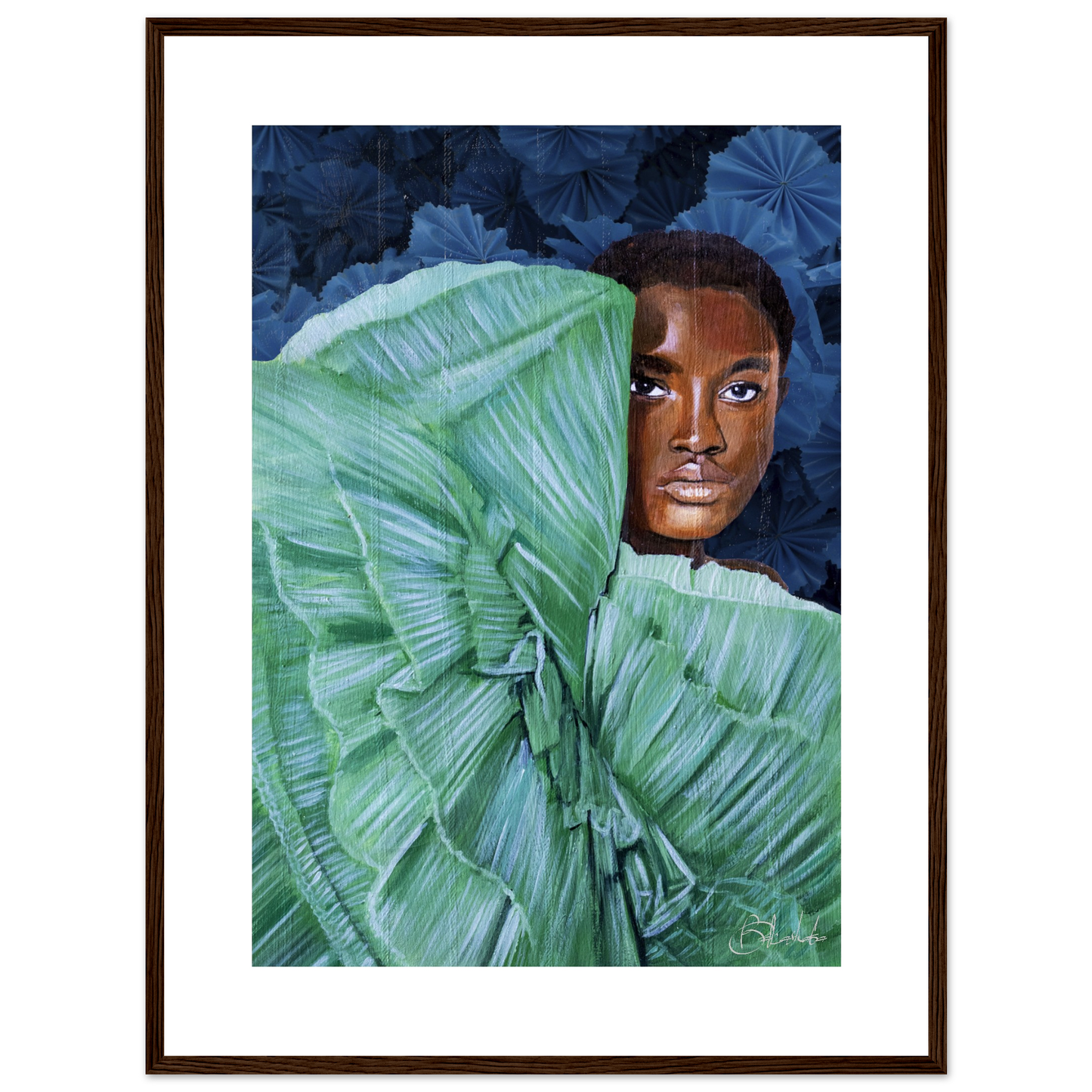 Peek a Boo | Blu Royal | Wooden - ROO7ED