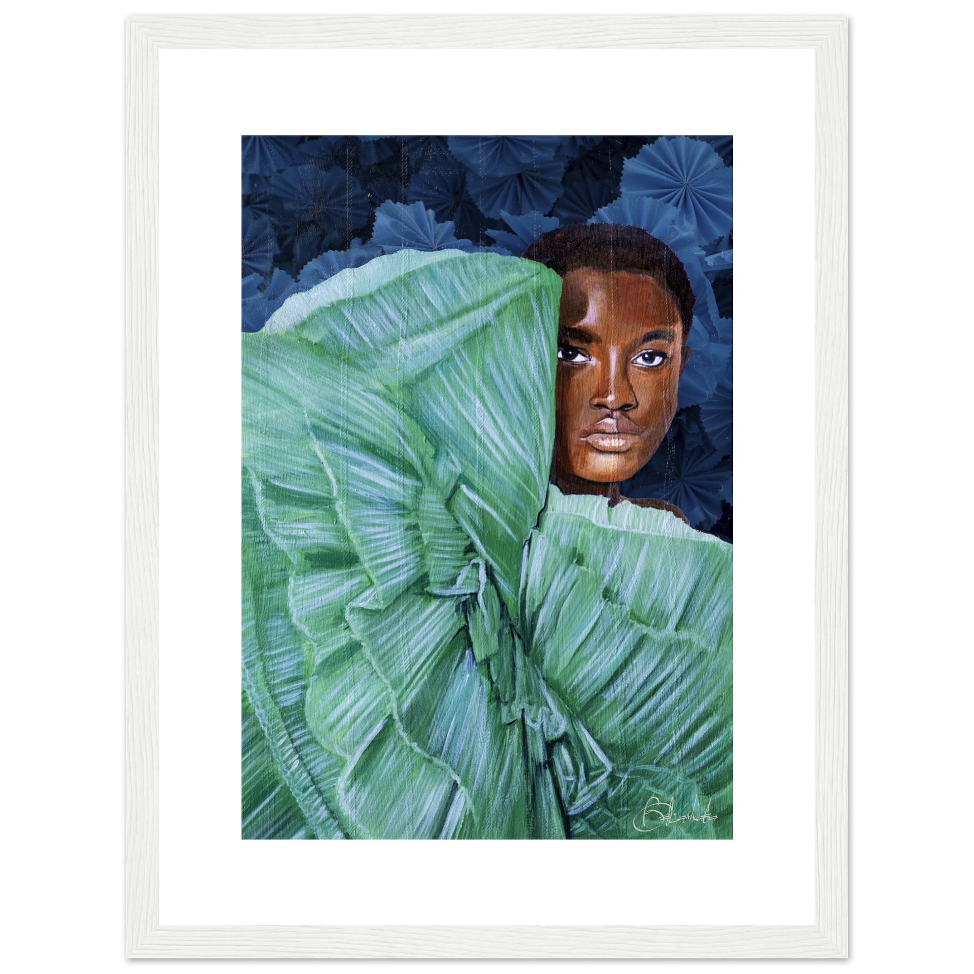 Peek a Boo | Blu Royal | Wooden - ROO7ED