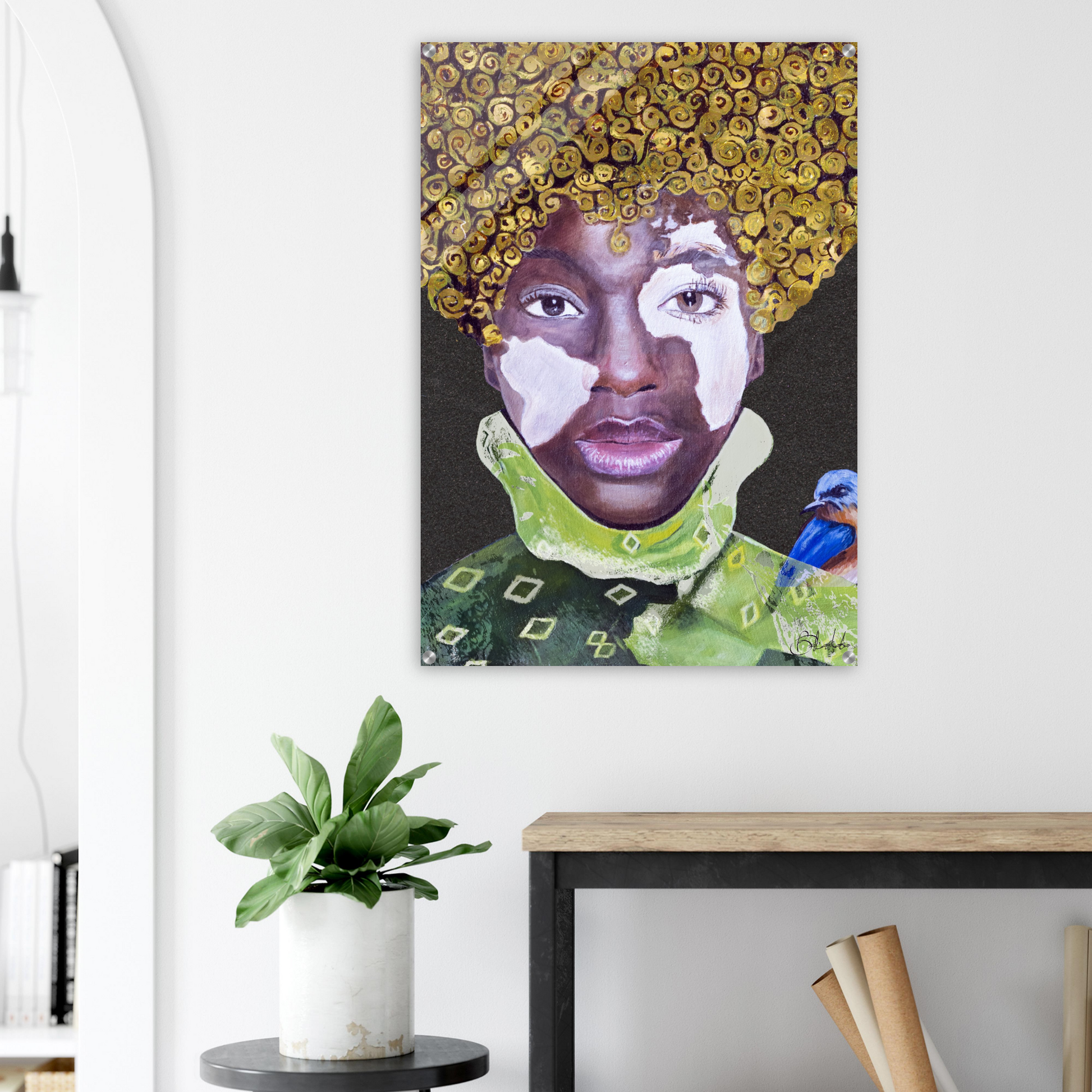 Malika | Deep | Acrylic - ROO7ED