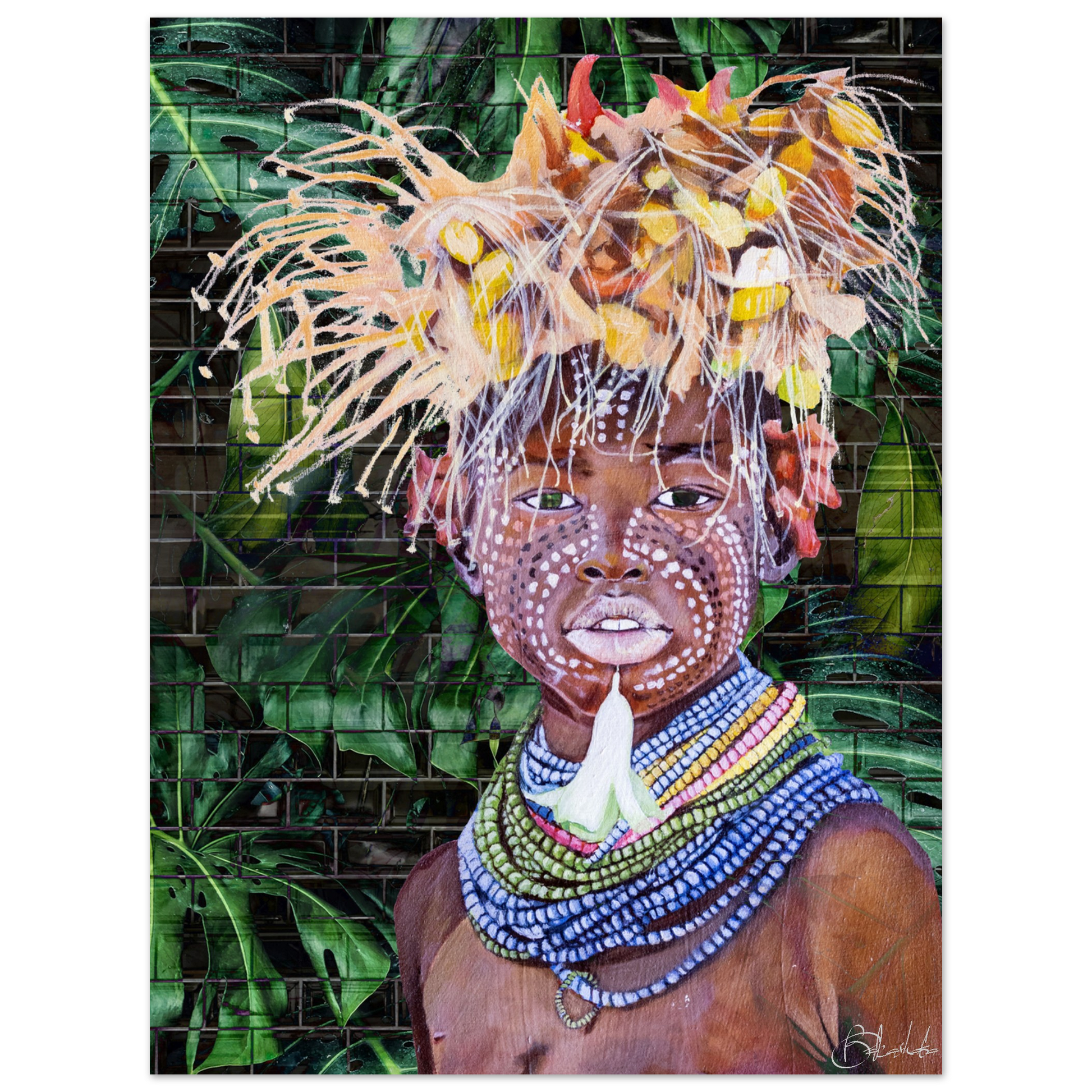 Child Adorned | Lush | Poster - ROO7ED