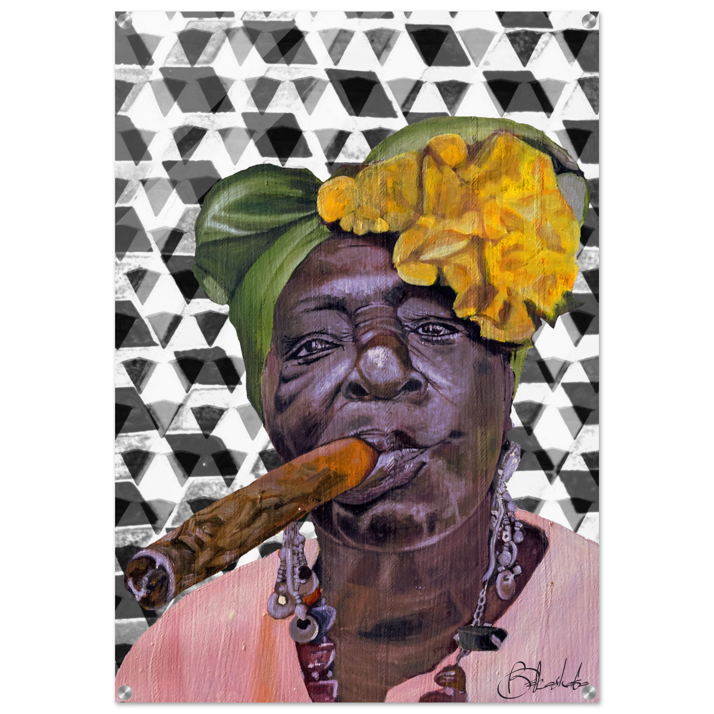 Zero Fucx | Focussed Out | Acrylic - ROO7ED