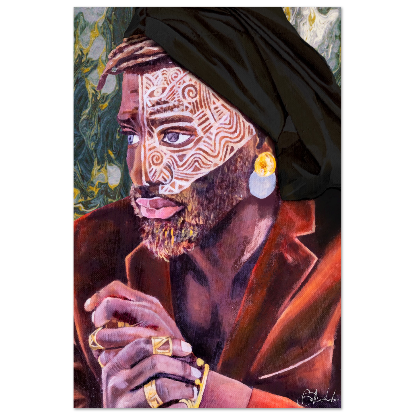 Resurgence | Fuoco Verde | Poster - ROO7ED