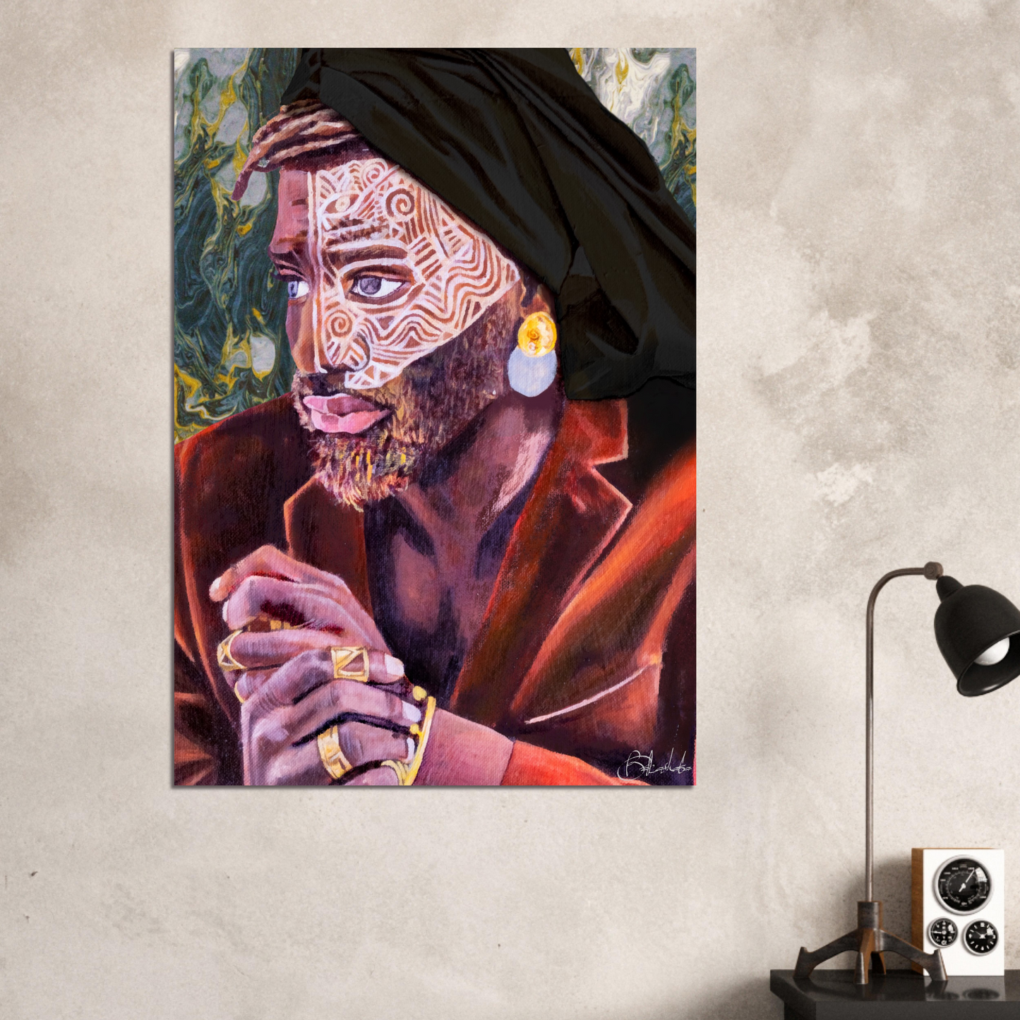 Resurgence | Fuoco Verde | Poster - ROO7ED