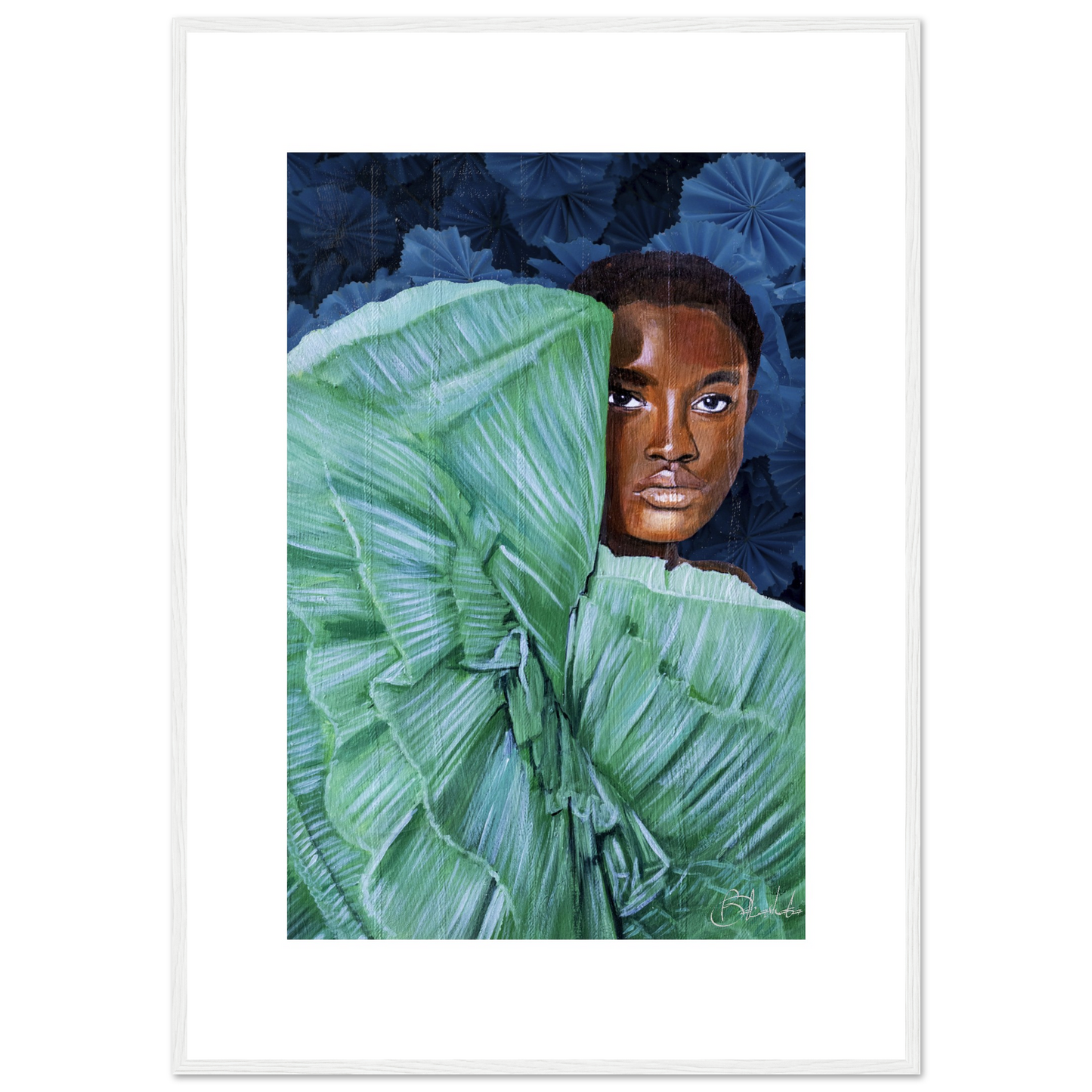 Peek a Boo | Blu Royal | Wooden - ROO7ED