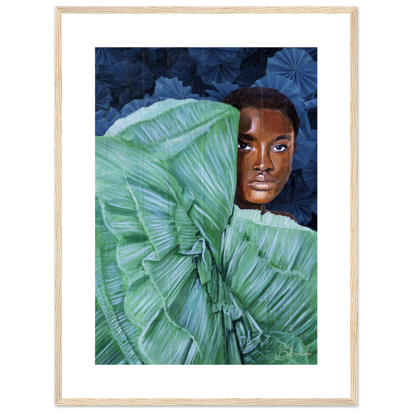 Peek a Boo | Blu Royal | Wooden - ROO7ED