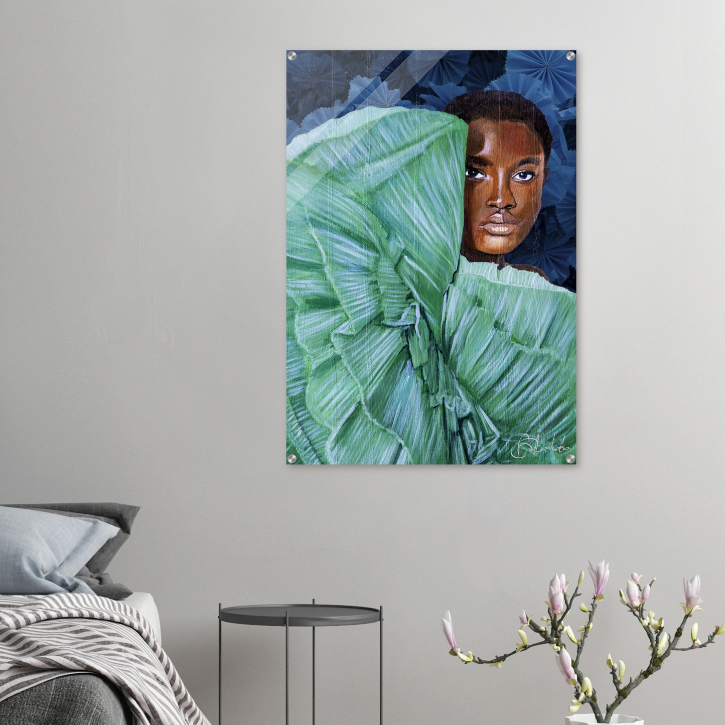 Peek a Boo | Blu Royal | Acrylic - ROO7ED