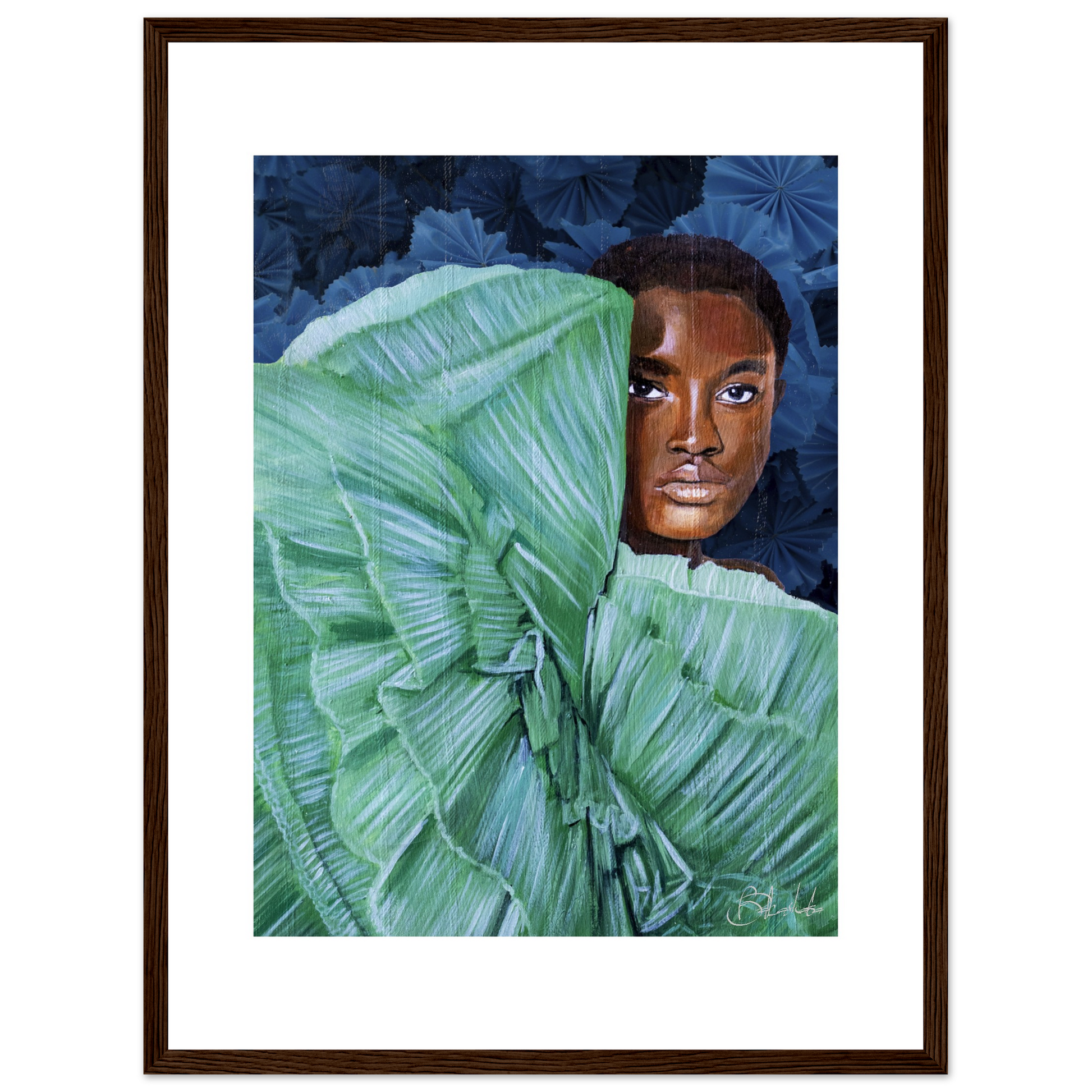 Peek a Boo | Blu Royal | Wooden - ROO7ED