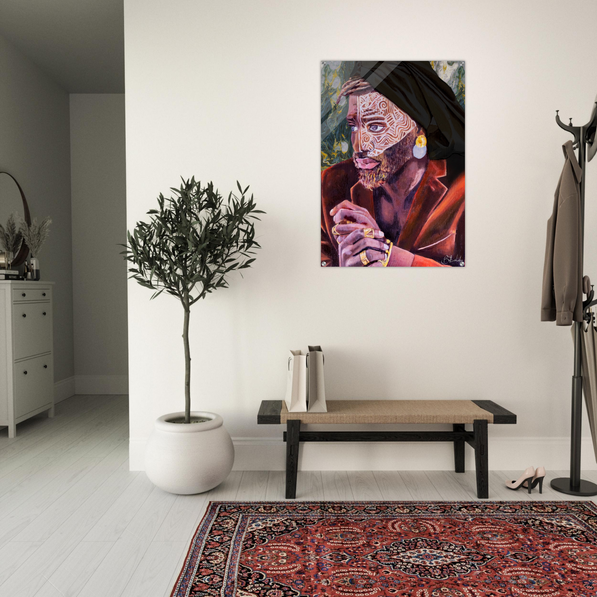 Resurgence | Fuoco Verde | Acrylic - ROO7ED