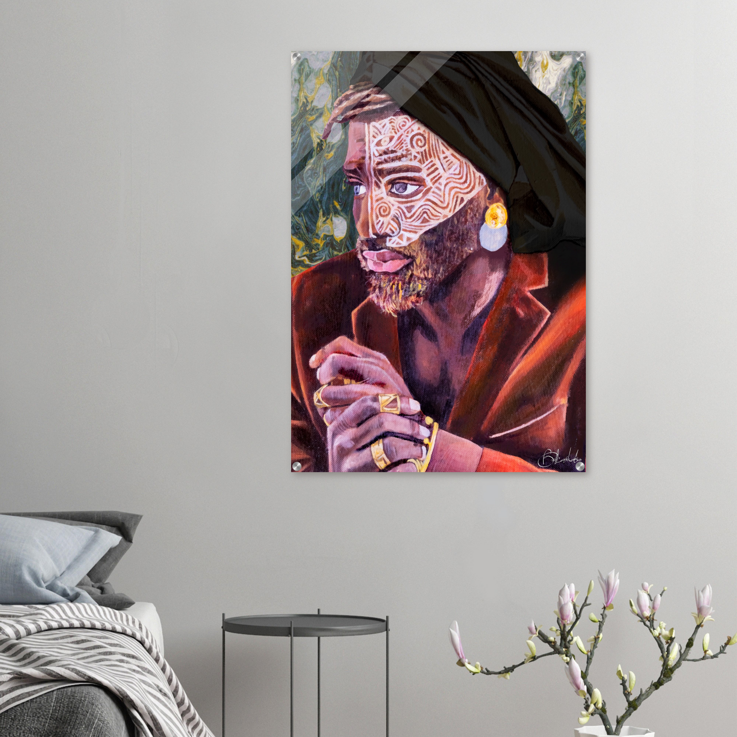 Resurgence | Fuoco Verde | Acrylic - ROO7ED