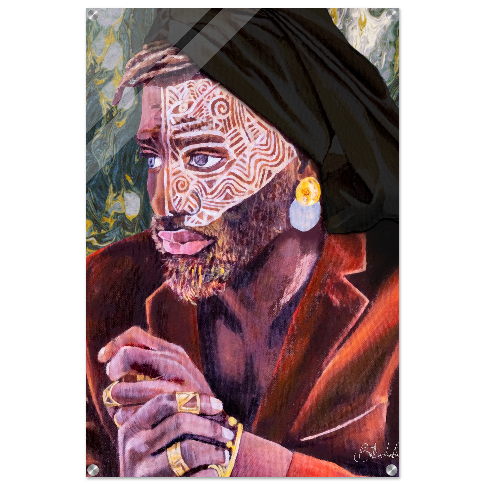 Resurgence | Fuoco Verde | Acrylic - ROO7ED