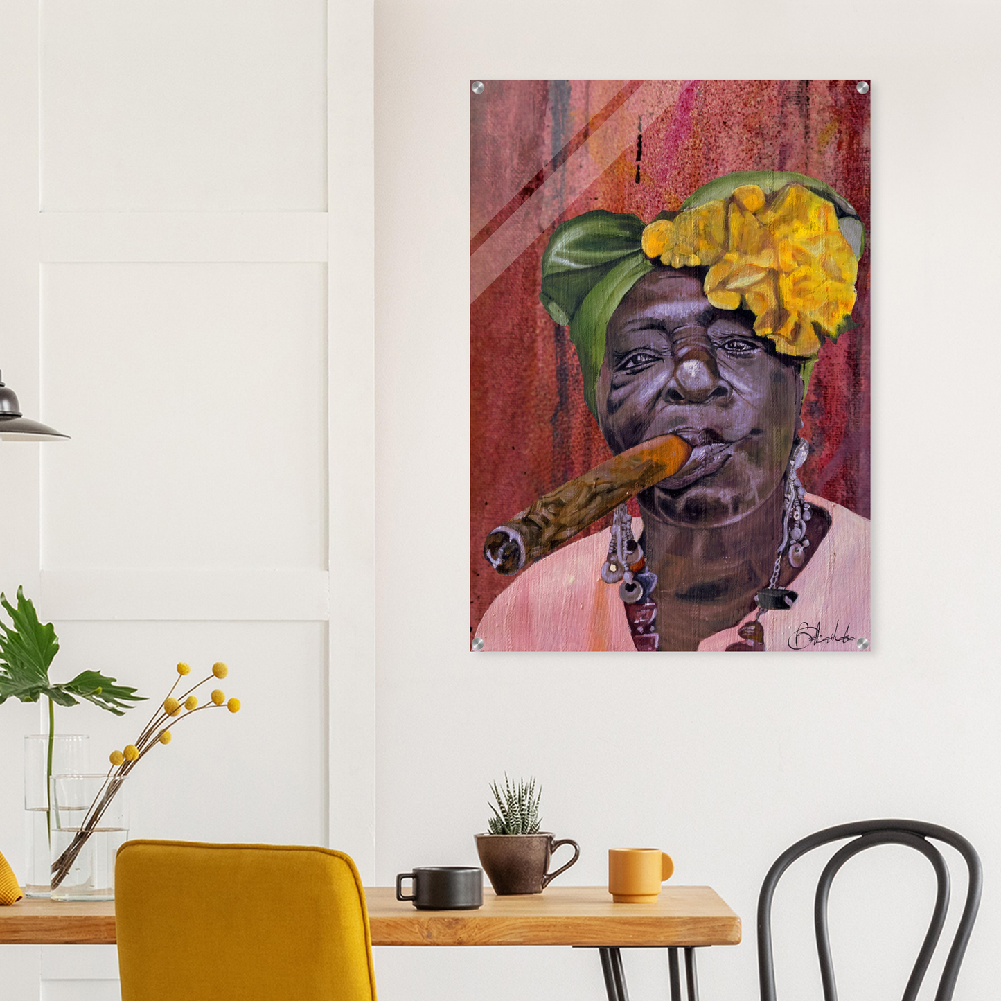 Zero Fucx | Tulip | Acrylic - ROO7ED