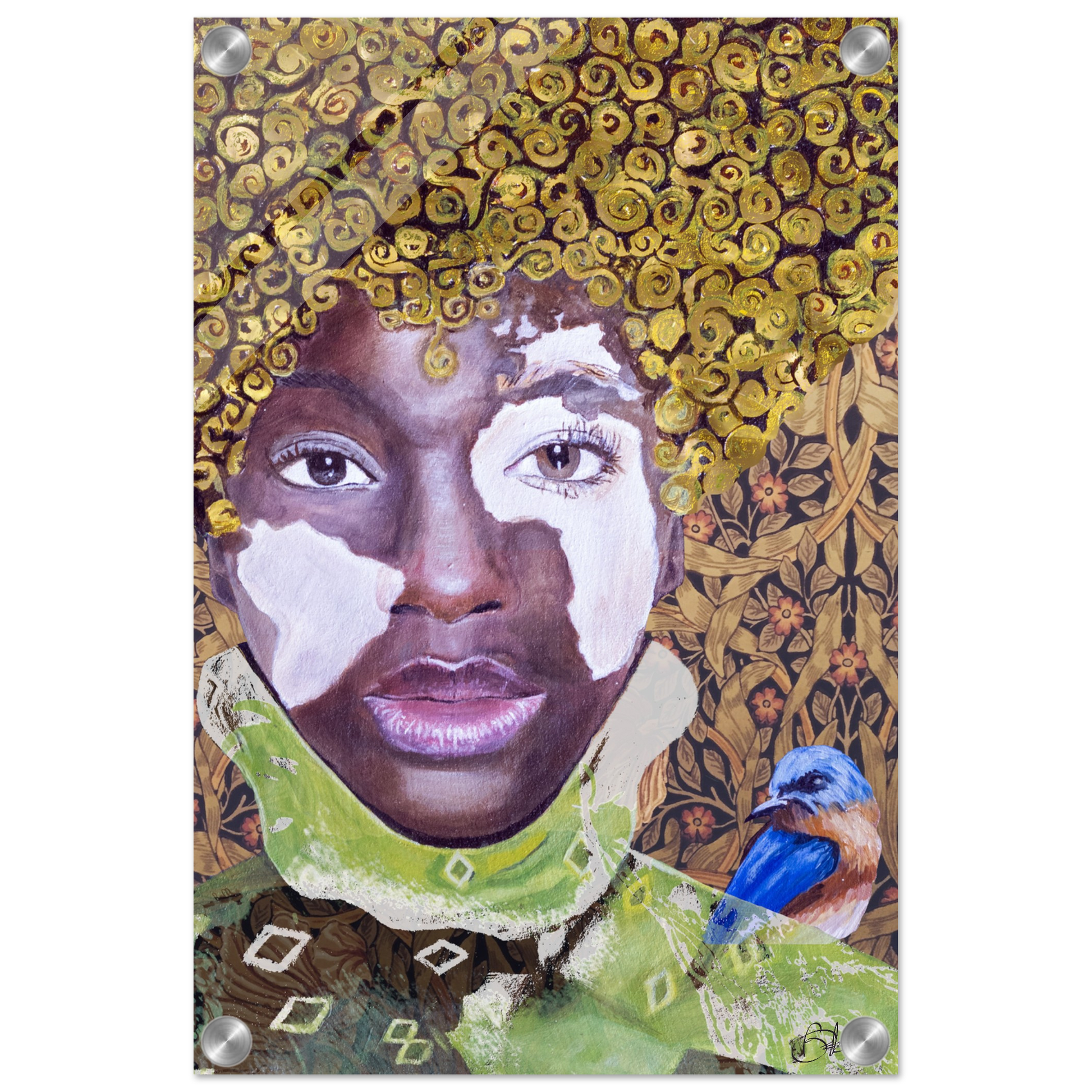 Malika | Secret Garden | Acrylic - ROO7ED