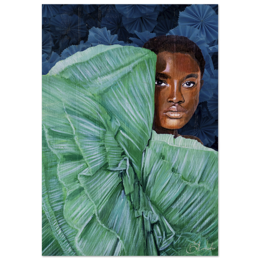 Peek a Boo | Blu Royal | Wood - ROO7ED