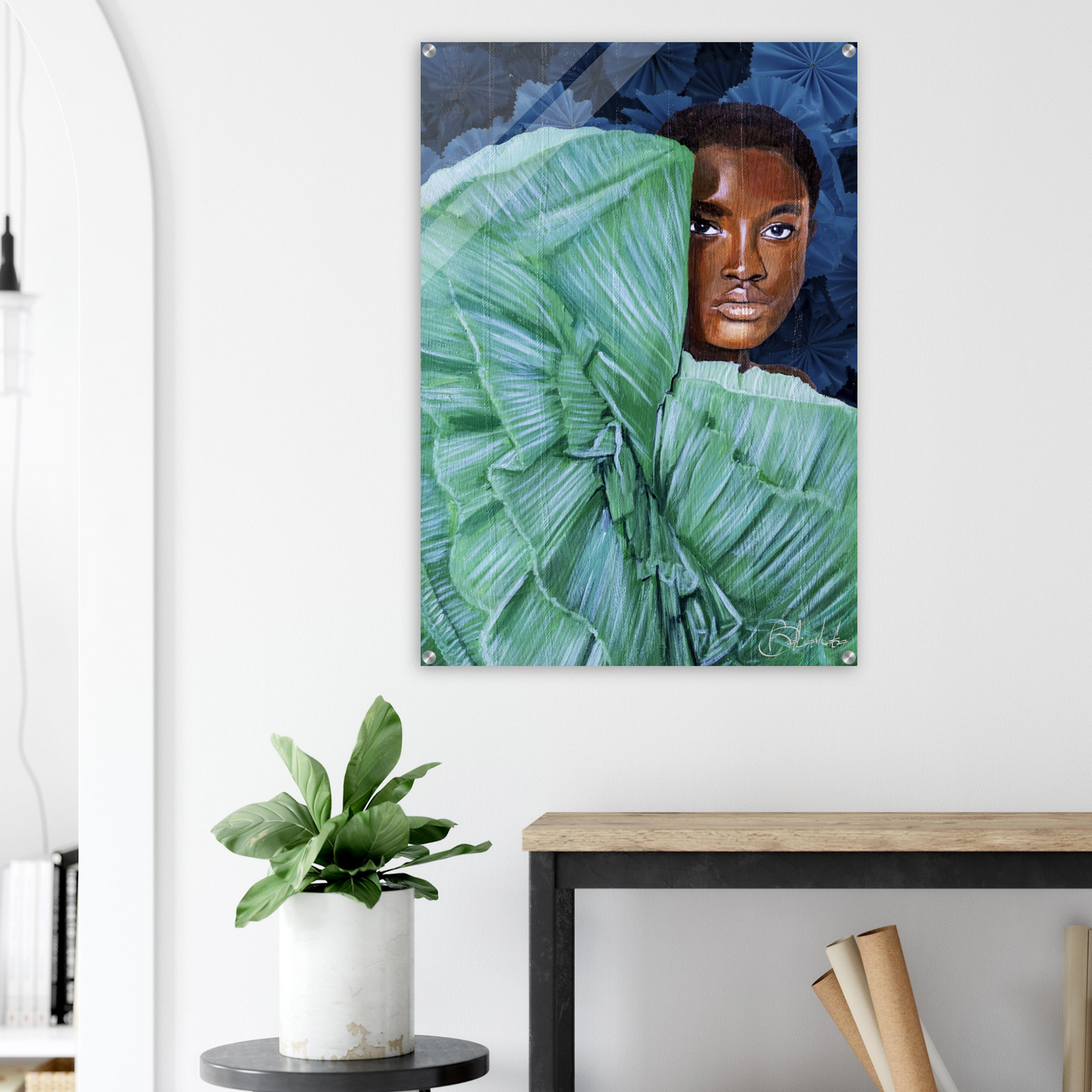 Peek a Boo | Blu Royal | Acrylic - ROO7ED