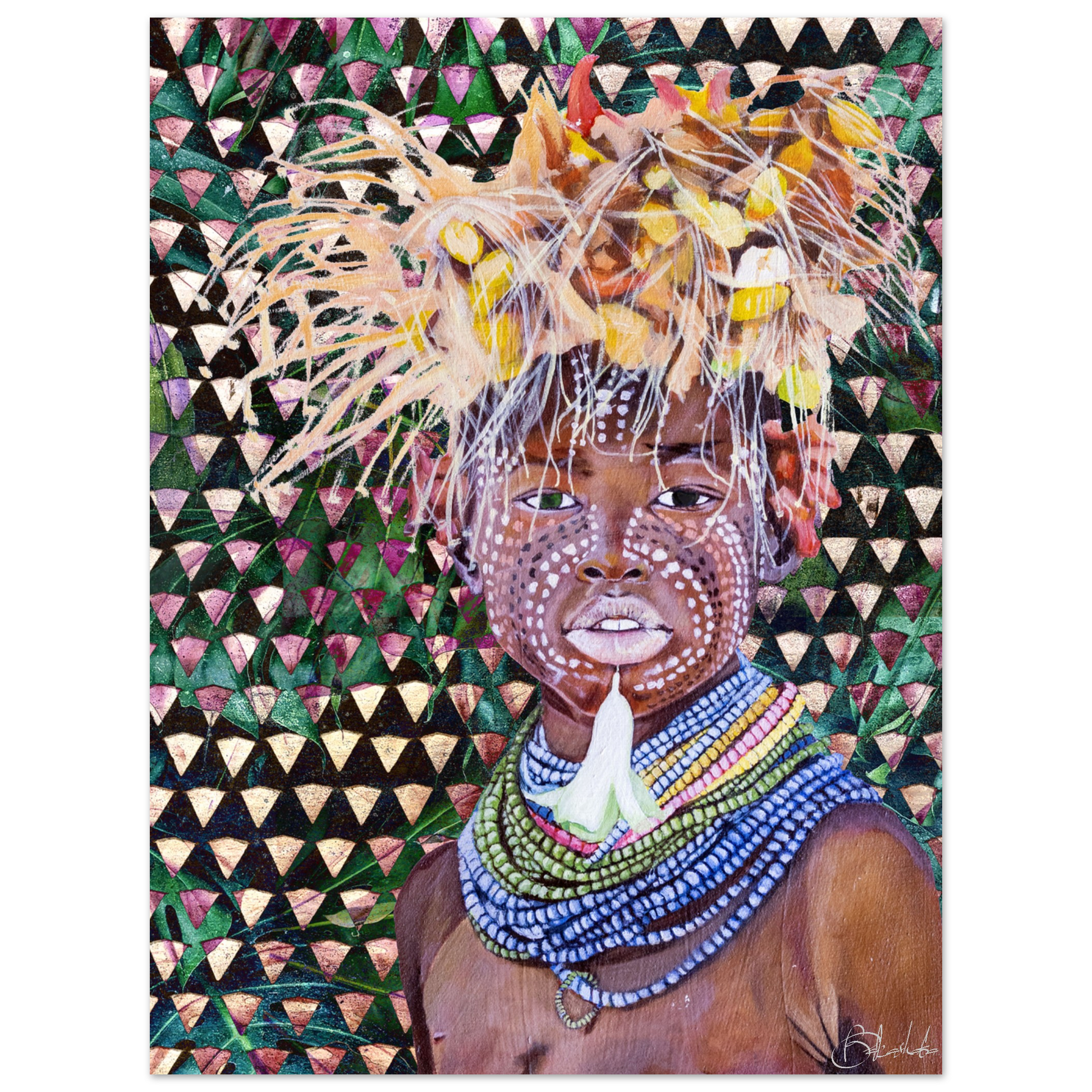 Child Adorned | Frecciarosa | Poster - ROO7ED