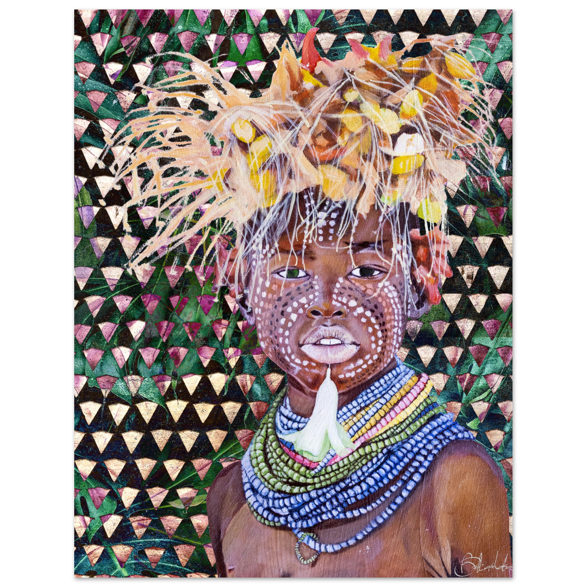 Child Adorned | Frecciarosa | Poster - ROO7ED