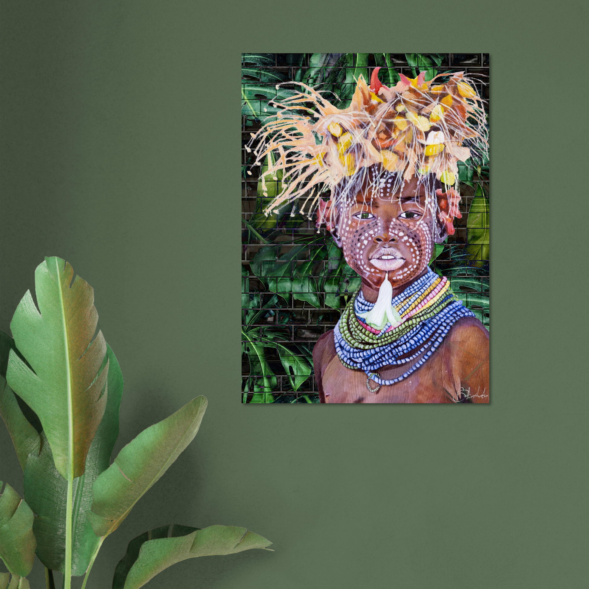 Child Adorned | Lush | Poster - ROO7ED